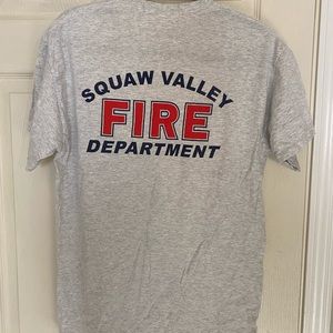 Squaw Valley fire department shirt